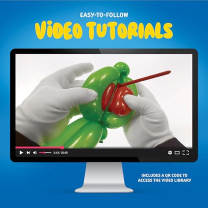 Balloon Animal Twisting Kit with Pump for Kids