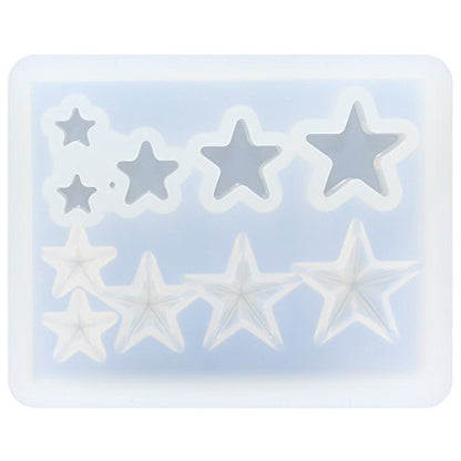 Mini Assorted Jewerly Stars Resin Epoxy Silicone Tiny Mold for Delicate Craft