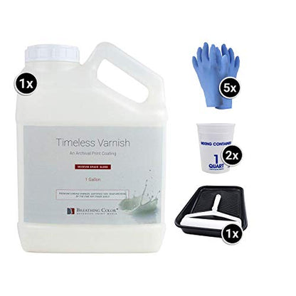Timeless Archival Print Varnish Kit (128 Fl Oz)