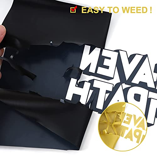 Black Heat Transfer Vinyl Rolls