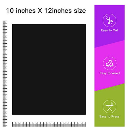 Black HTV Heat Transfer Vinyl