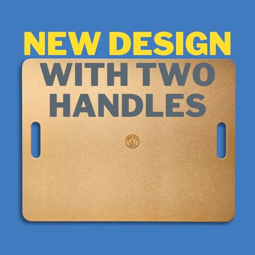 Portable Clay Wedging Board with Two Built