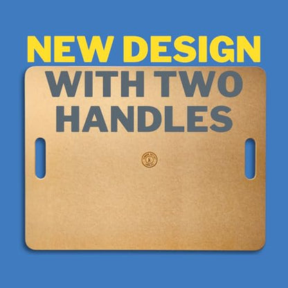 Portable Clay Wedging Board with Two Built