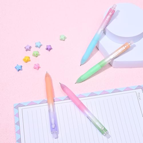 4P Erasable Gel Pens & 10 Pcs Refills (14 Count)