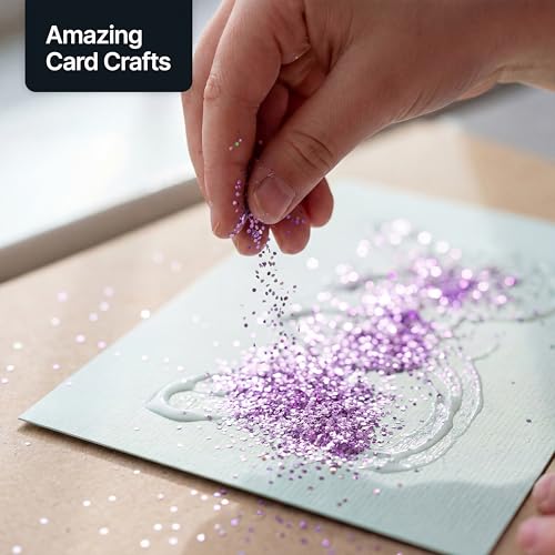 Craft Glitter Shaker Lavender Purple 130g Microfine (4.6 Ounce)