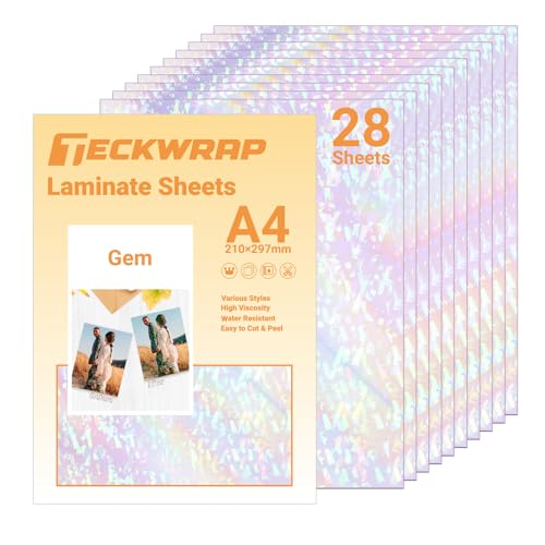 Holographic Laminate Sheets Waterproof Laminating Sheets