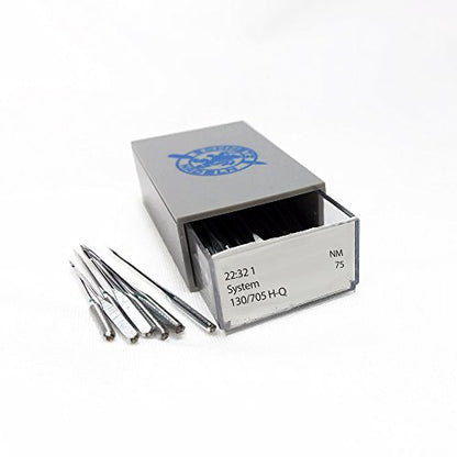 Chrome Quilting Household Sewing Machine Needles (100 Count)