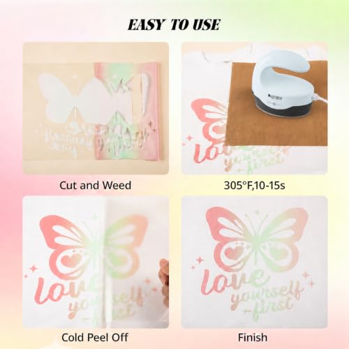 Gradient Heat Transfer Vinyl