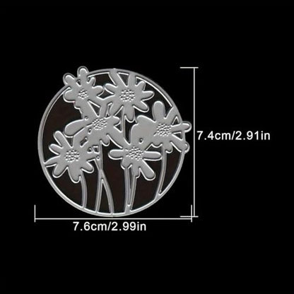 Flowers Metal Cutting Die for Scrapbooking