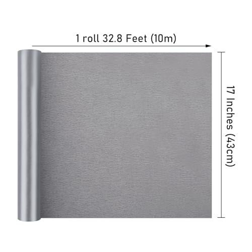 Silver Matte Wrapping Paper (46.58 Sq Ft)