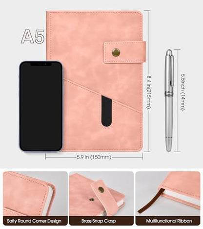Lined Notebook with Pen