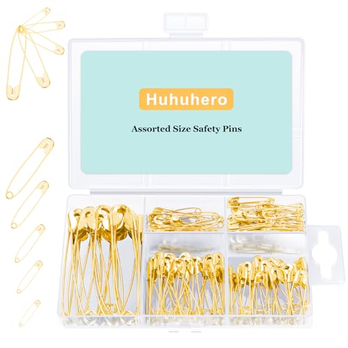 160PCS Gold Safety Pins (160 Count)