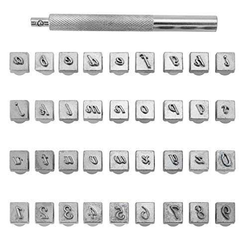 37 Pieces Leathercarft Stamping Tool Set (37 Count)