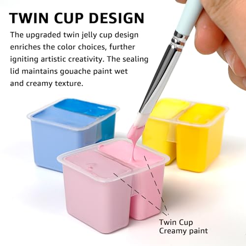 HIMI Gouache Paint Set (19.2 Fl Oz)
