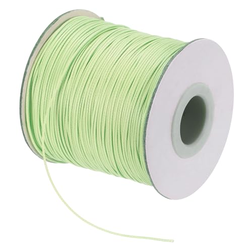 Waxed Cord 0.5mm Waxed Polyester Cord 175 Yard Wax String for Bracelet Making