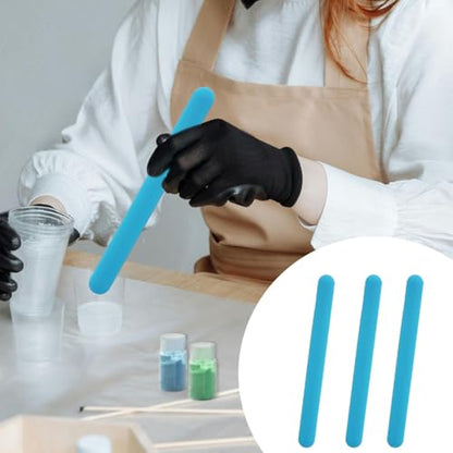 6 PCS Reusable Silicone Stirring Stick (6 Count)
