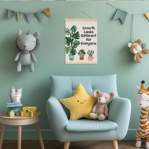 Inspirational Poster Hanger Therapy Office Decor Growth Mindset Wall Decor