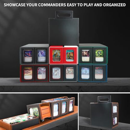 Commander Deck Box For Mtg Fits 400+ Double