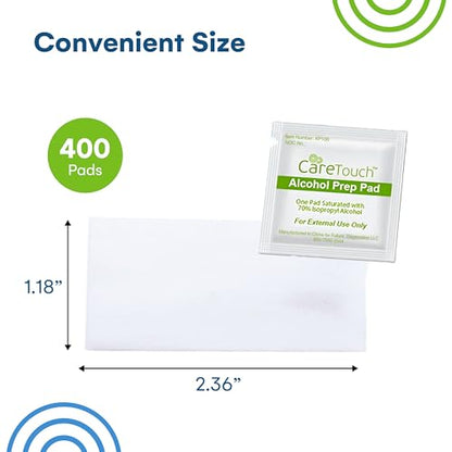 Alcohol Prep Pads (400 Count)