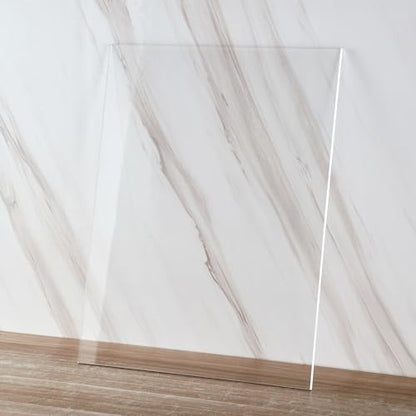 Pack of 10 Clear Cast Acrylic Sheet 8" x 12" x 1 (10 Count)