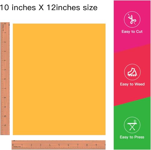 Drak Yellow Heat Transfer Vinyl