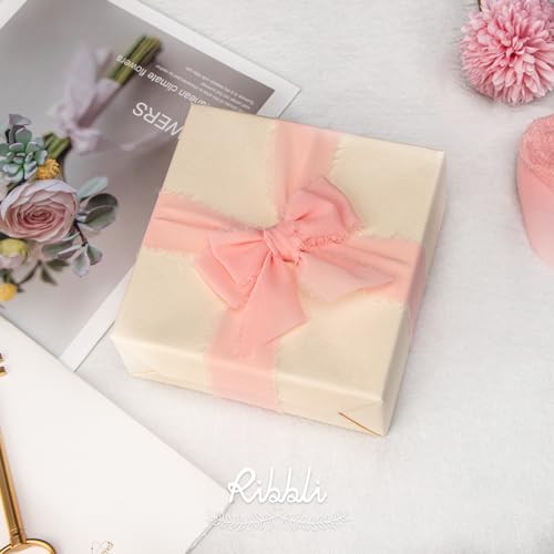 Light Pink Chiffon Ribbon 1 (60 Foot)
