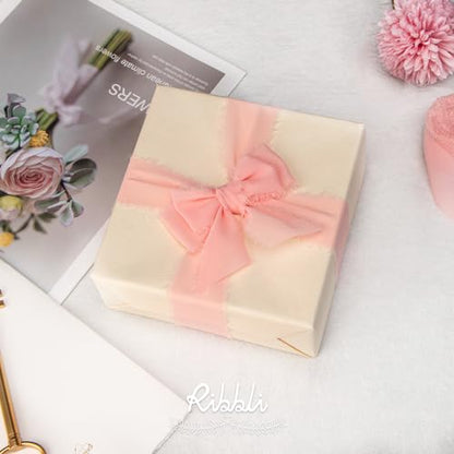 Light Pink Chiffon Ribbon 1 (60 Foot)