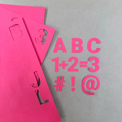 1.5 Inch Bulletin Board Letters & Numbers