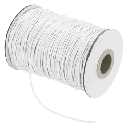 Waxed Cord 1.5mm Waxed Thread 87 Yard Wax String Leather Cord for Bracelet Making