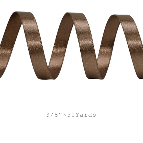 Brown Satin Ribbon 3