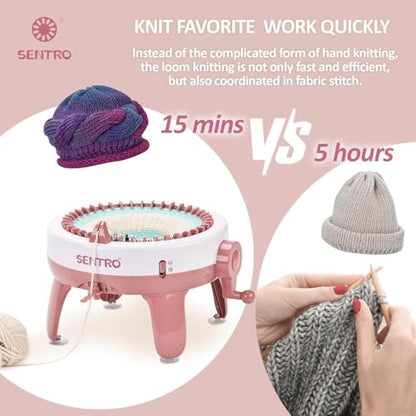 40 Needles Knitting Machine