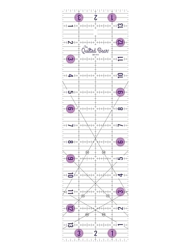 Rectangular Acrylic Quilting Ruler