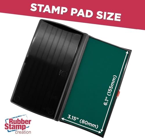 Large Premium Green Ink Stamp Pad