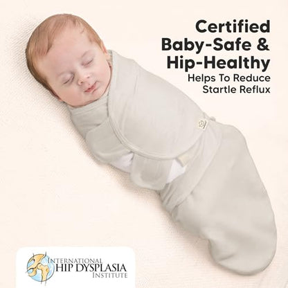 Newborn Swaddles with Zippers (3 Count)
