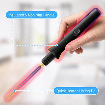 Foam Cutter 10CM Styrofoam Cutter pen with Power Light