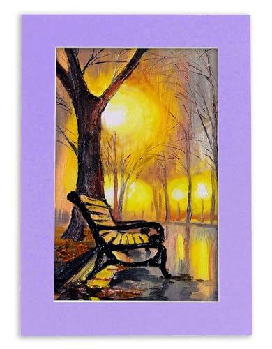 8x10 Mat Bevel Cut for 5.5x8.5 Photos