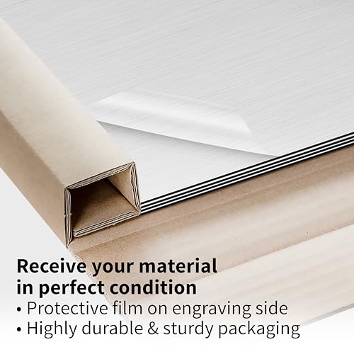 Metallic Looking Acrylic Sheet (8 Count)