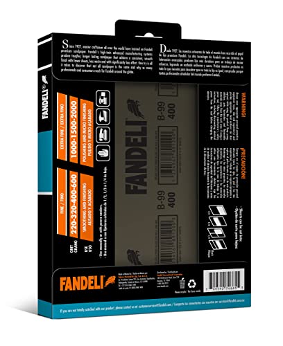 Waterproof Sandpaper (25 Count)
