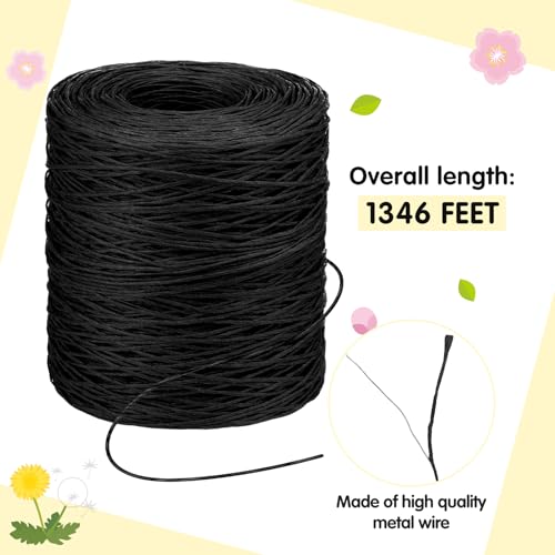 1345 Feet Floral Vine Bind Wire Rustic Craft Wire