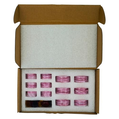 Iridescent Flower Mosaic Tiles (12 Count)