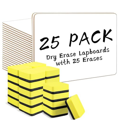 Dry Erase Lapboards (25 Count)