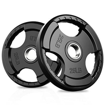 Olympic Rubber Grip Weight Plates