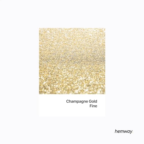 Resin Glitter Champagne Gold 100g Fine Polyurethane & Epoxy Glitter (3.5 Ounce)