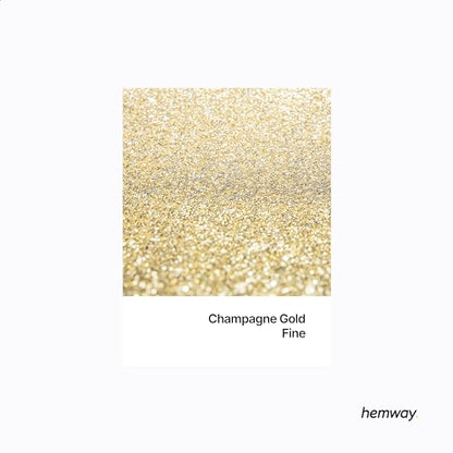 Resin Glitter Champagne Gold 100g Fine Polyurethane & Epoxy Glitter (3.5 Ounce)