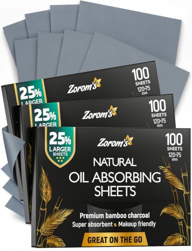 XL Oil Blotting Sheets for Face (300 Count)