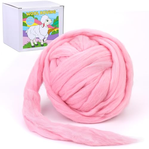 14.1oz Wool Roving Bulk