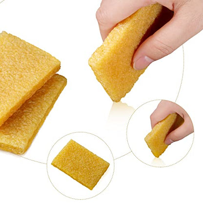 6 Pieces Art Ruling Pen 3 Sizes Masking Fluid Pen and 50 x 35 x 5 mm Glue Residue Eraser (3 Count)