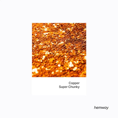 Resin Glitter Copper 100g Super Chunky Polyurethane & Epoxy Glitter (3.5 Ounce)