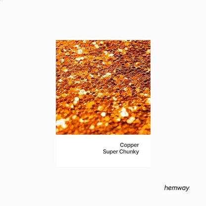 Resin Glitter Copper 100g Super Chunky Polyurethane & Epoxy Glitter (3.5 Ounce)