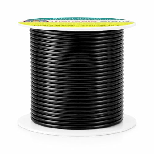 14 Gauge Black Anodized Aluminum Craft Wire